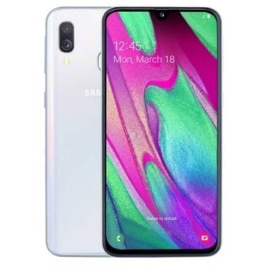 SAMSUNG GALAXY A40 SM-A405FN/DS 4GB/64GB 5.9" DUAL SIM WHITE